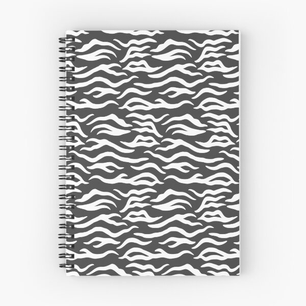 Item preview, Gray and White tiger print designed and sold by pattern-archive.