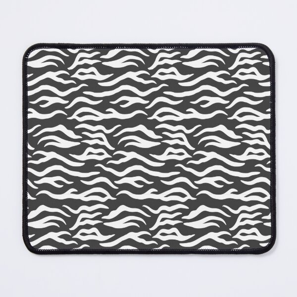 Item preview, Gray and White tiger print designed and sold by pattern-archive.