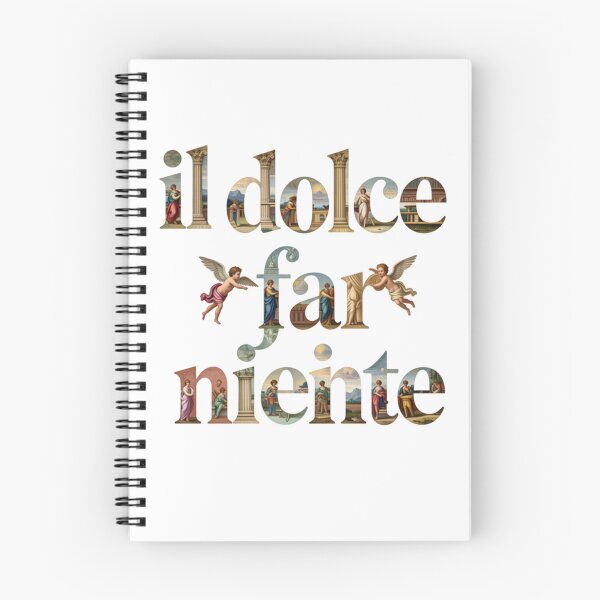 Item preview, Dolce far niente designed and sold by LaughandLaugh.