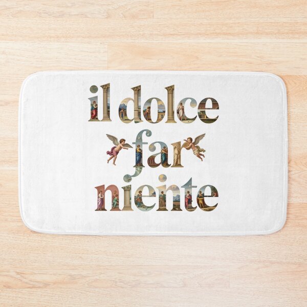 Item preview, Dolce far niente designed and sold by LaughandLaugh.