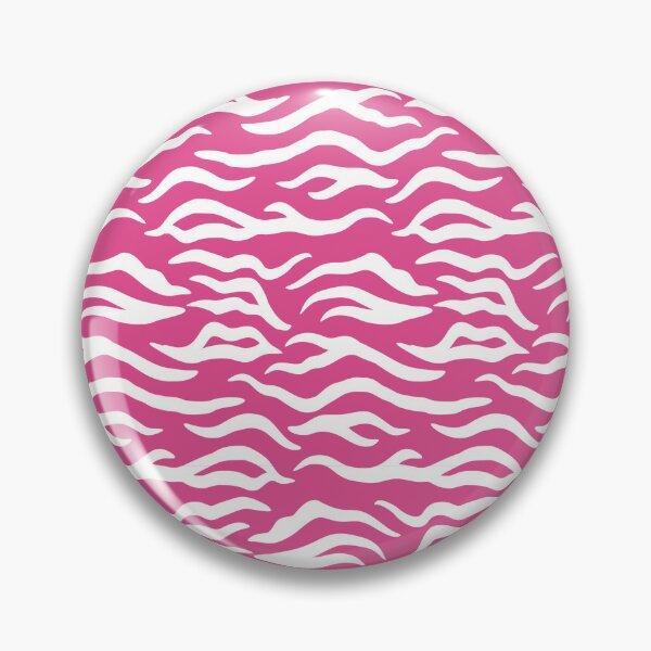 Artikelvorschau, Tigerprint in Pink und Weiß entworfen und verkauft von pattern-archive.