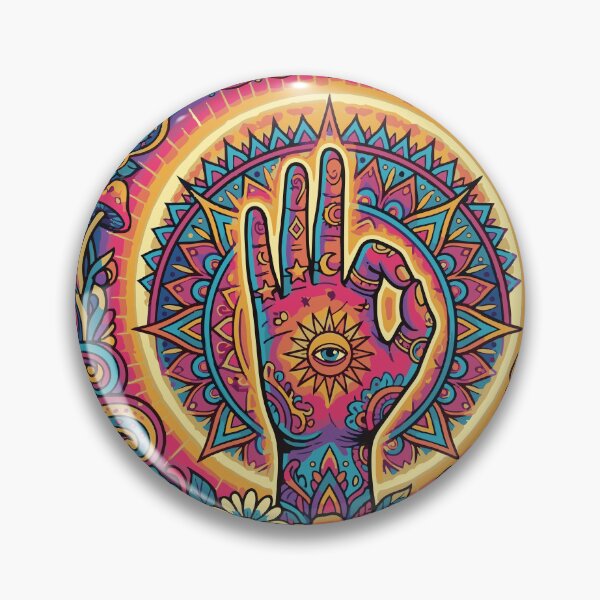 Item preview, Vintage 1968 Psychedelic Visions Retro Hippie Art designed and sold by Far Out Goods.