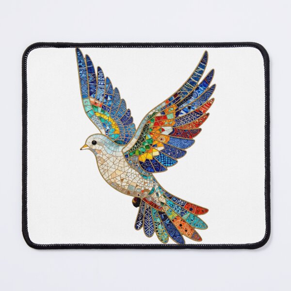 Item preview, Mosaic Peace Dove Art for Unity designed and sold by vsl363.