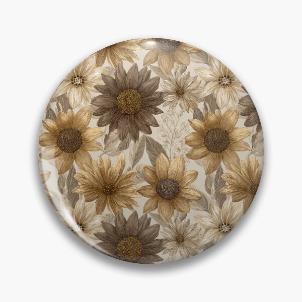 Item preview, Stunning Sunflower Floral  - Birth Flower Pattern - Fathers Day Ideas designed and sold by RoyalStarsPatts.