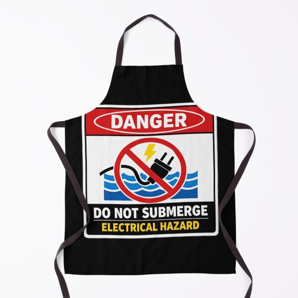 Item preview, Do Not Submerge — Electrical Hazard Sign designed and sold by Beluga Cat.