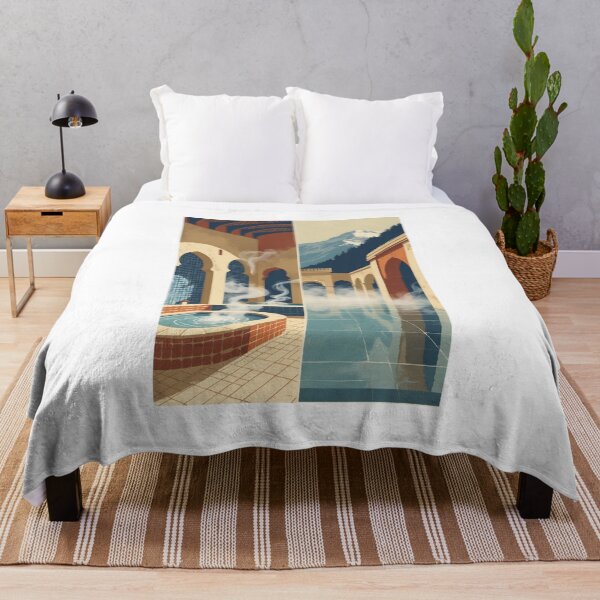 Item preview, Hammam and Thermal Baths designed and sold by KariGoStudio.