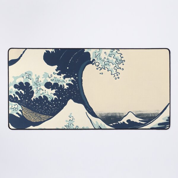 Item preview, Great Wave Japanese Woodblock Ocean Art Print designed and sold by Luna-Flow.