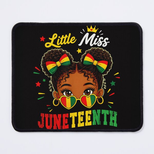 Item preview, Little Miss Juneteenth Black Girl Magic Heart Sunglasses Celebrating Freedom designed and sold by LittleNhutton.