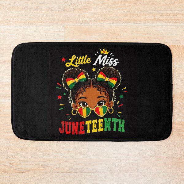 Item preview, Little Miss Juneteenth Black Girl Magic Heart Sunglasses Celebrating Freedom designed and sold by LittleNhutton.