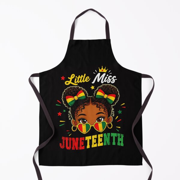 Item preview, Little Miss Juneteenth Black Girl Magic Heart Sunglasses Celebrating Freedom designed and sold by LittleNhutton.