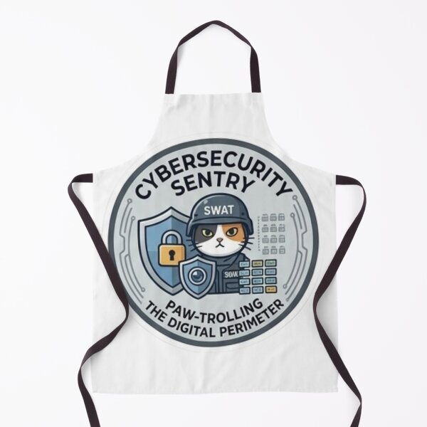 Item preview, Funny Programmer Gift Cybersecurity Cat Sentry Developer Humor Shirt designed and sold by Dev Mode.