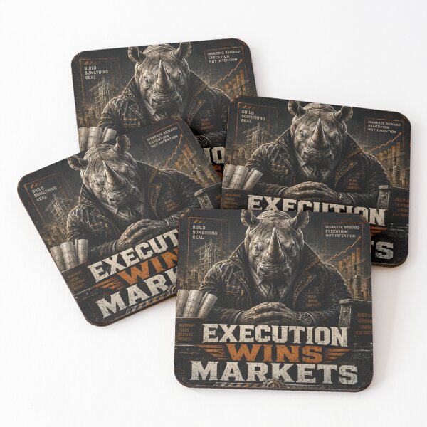 Item preview, Execution Wins the Markets designed and sold by Fab-Haven.