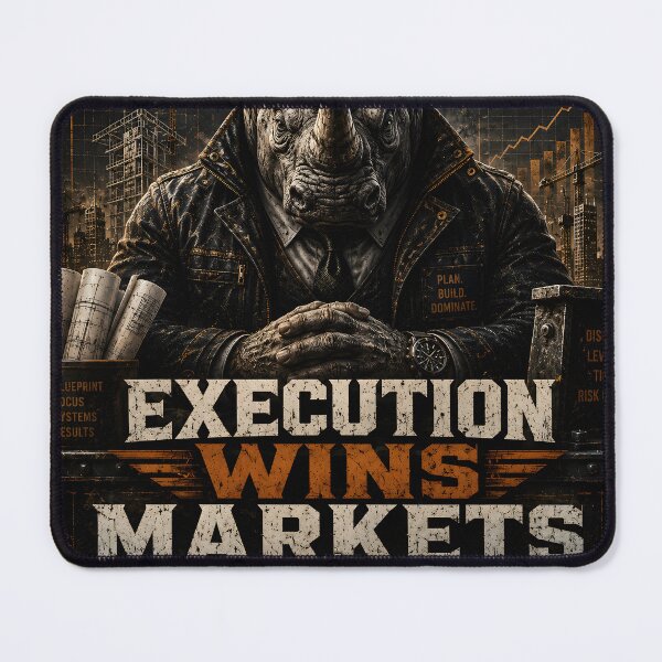 Item preview, Execution Wins the Markets designed and sold by Fab-Haven.
