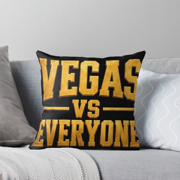 Item preview, Bold Golden Metallic Text Vegas VS Everyone Sports Fan Pride designed and sold by LittleNhutton.