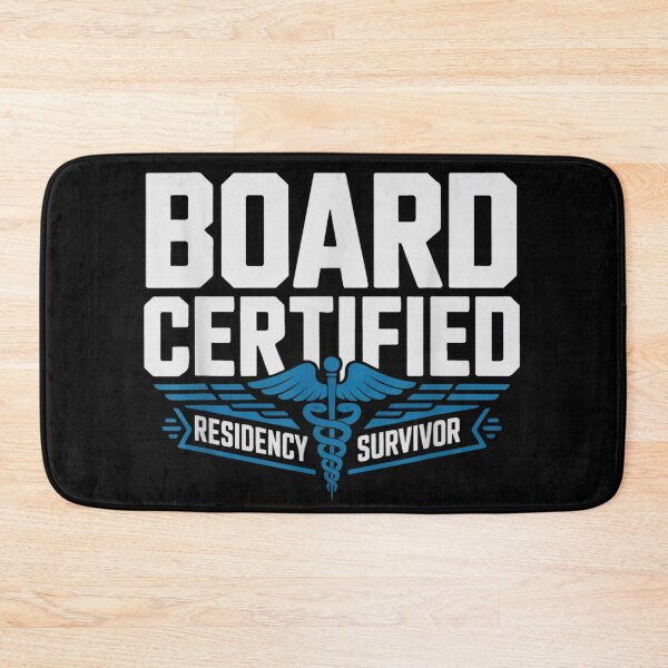 Item preview, Board Certified Residency Survivor Caduceus Medical Doctor Graduation Design designed and sold by LittleNhutton.
