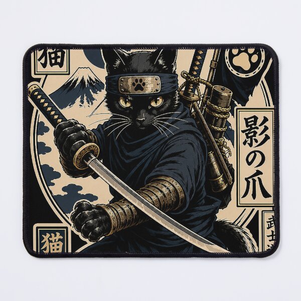 Item preview, Cat Samurai Neko designed and sold by keytee.