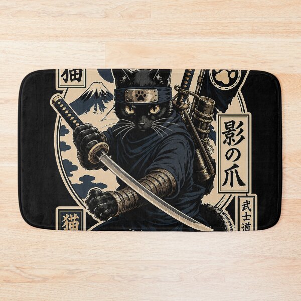 Item preview, Cat Samurai Neko designed and sold by keytee.