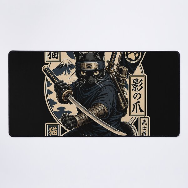 Item preview, Cat Samurai Neko designed and sold by keytee.