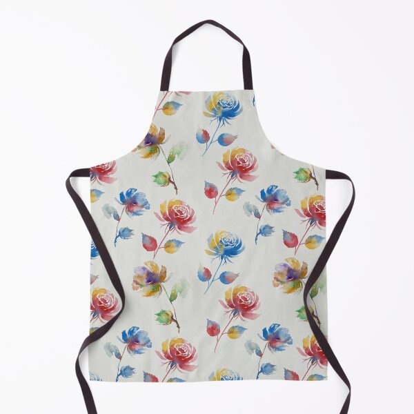 Item preview, ​Vibrant Multicolor Rose Watercolor Pattern designed and sold by wissal.studio.