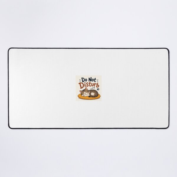 Item preview, Do Not Disturb Sleeping Cat | Cute Lazy Cat Lover Design designed and sold by ArjunDev1994.