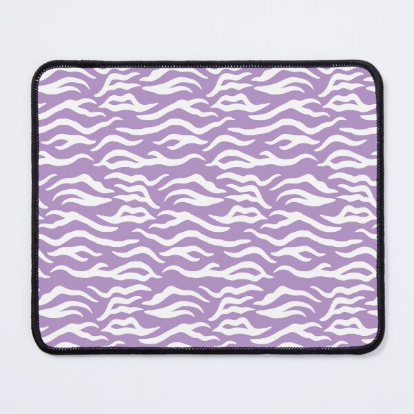 Item preview, Purple and White tiger print designed and sold by pattern-archive.