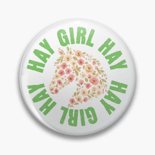 Item preview, Hay Girl Hay Floral Horse | Cute Horse Lover Gift | Cottagecore Equestrian Design | Floral Horse Art designed and sold by Fernhaven.