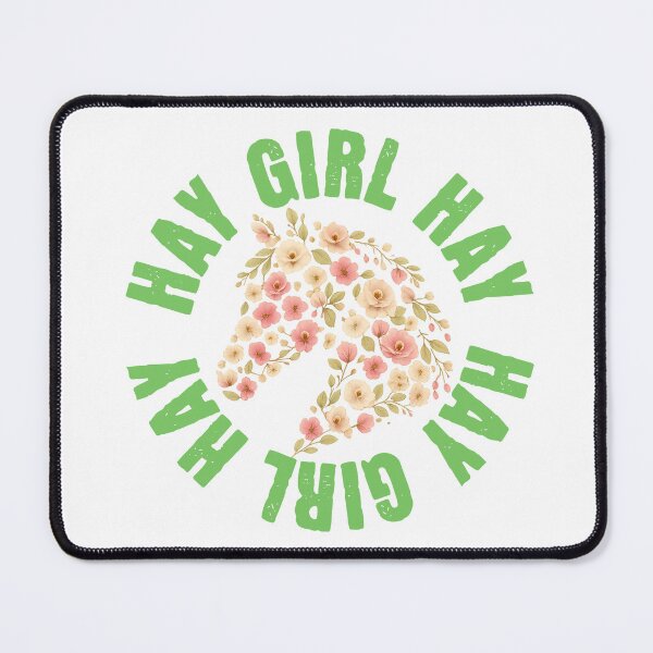 Item preview, Hay Girl Hay Floral Horse | Cute Horse Lover Gift | Cottagecore Equestrian Design | Floral Horse Art designed and sold by Fernhaven.