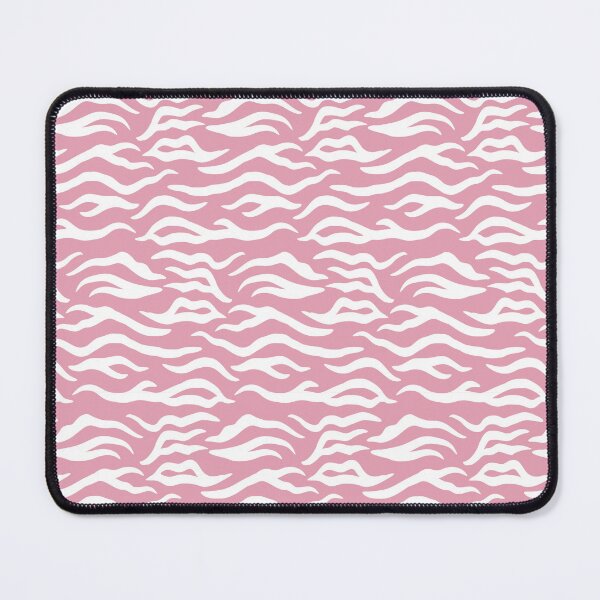 Item preview, Rose and White tiger print designed and sold by pattern-archive.