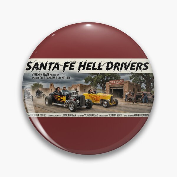 Item preview, ROAD MOVIE POSTER SANTA-FE HELL DRIVERS 1969 designed and sold by VERYOLDROAD BY AXTON BROWNING .