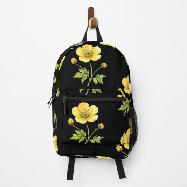 Item preview, Yellow Buttercup Illustration | Whimsical Watercolor Wildflower Art designed and sold by ColorSplash123.