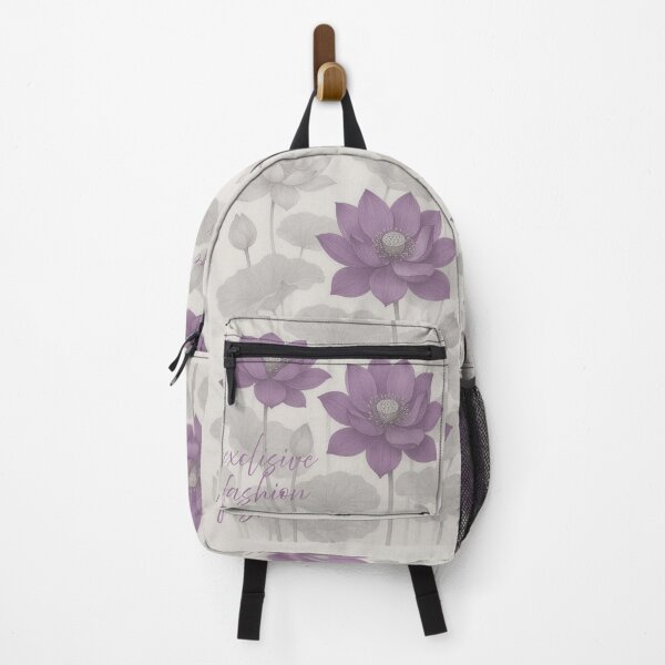 Item preview, Exclusive Fashion Purple Lotus Blooms – Elegant Floral Botanical Art designed and sold by Karszul.