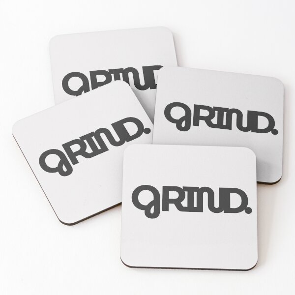 Item preview, Grind Typography Design Minimal Motivational Statement Text Art designed and sold by KleanGirlAesthetics.
