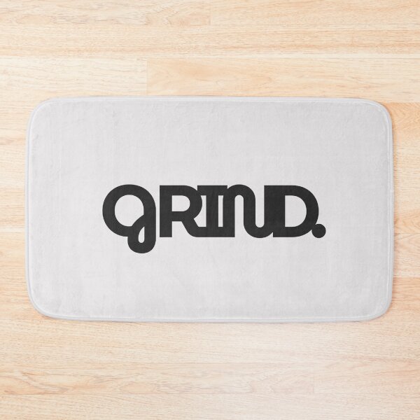 Item preview, Grind Typography Design Minimal Motivational Statement Text Art designed and sold by KleanGirlAesthetics.