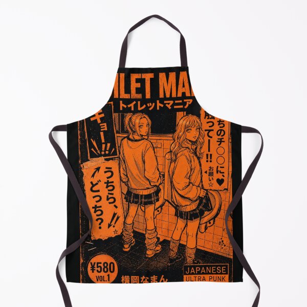 Item preview, Japanese Retro Punk Manga Cover - Toilet Mania designed and sold by zumerdiego.
