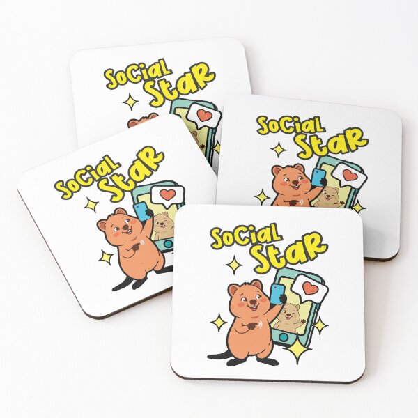 Item preview, Scrolling Quokka - Social Media Influencer - Sticker Pack - Tee designed and sold by RedStreamStudio.
