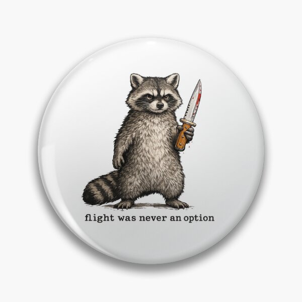 Item preview, Raccoon Flight Was Never An Option designed and sold by afr-saad.
