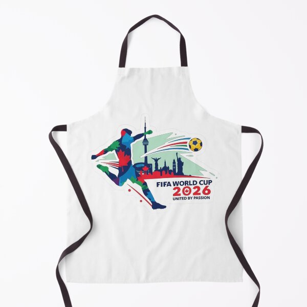 Item preview, FIFA World Cup 2026 United By Passion Sticker !2026 World Cup Soccer Player & North America Skyline ! United By Passion - Football World Cup 2026 Graphic designed and sold by Ulikedigital14.