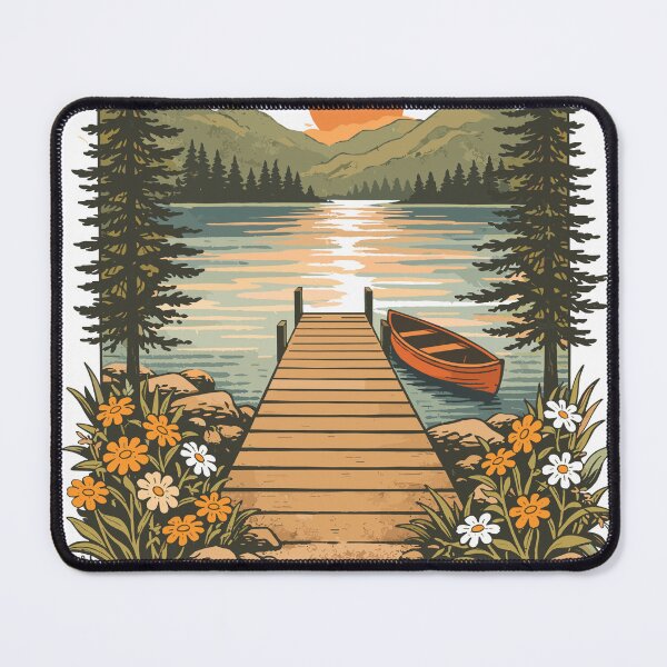 Item preview, Evenings by the Lake T-Shirt designed and sold by Matinez Pink.