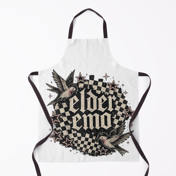 Item preview, Vintage Elder Emo Aesthetic Distressed Checkered Pattern With Birds Aesthetic Design designed and sold by YubitaLeLe.