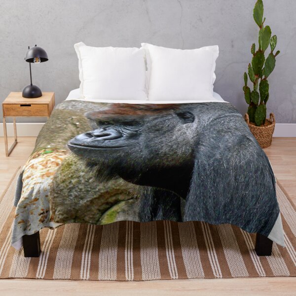 Item preview, African Gorilla Ape Animal Portrait designed and sold by AndyEvansPhotos.