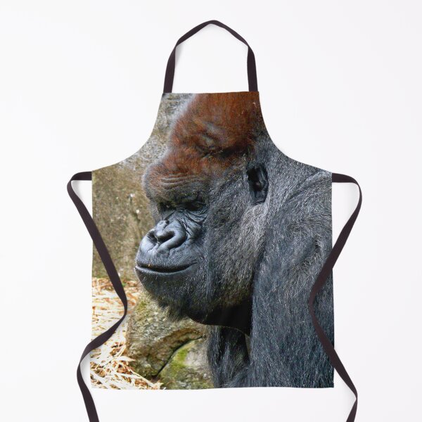Item preview, African Gorilla Ape Animal Portrait designed and sold by AndyEvansPhotos.