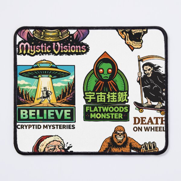 Item preview, Mystic Visions & Cryptid Mysteries T-Shirt designed and sold by Matinez Pink.