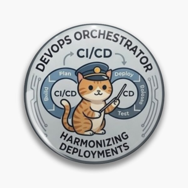 Item preview, Funny Programmer Gift DevOps Orchestrator Cat Developer Humor Shirt designed and sold by Dev Mode.