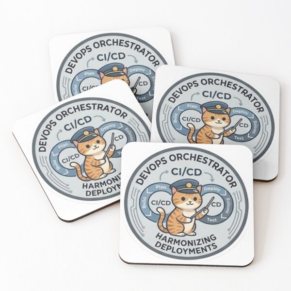 Item preview, Funny Programmer Gift DevOps Orchestrator Cat Developer Humor Shirt designed and sold by Dev Mode.