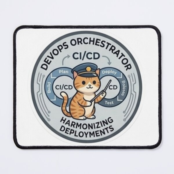 Item preview, Funny Programmer Gift DevOps Orchestrator Cat Developer Humor Shirt designed and sold by Dev Mode.