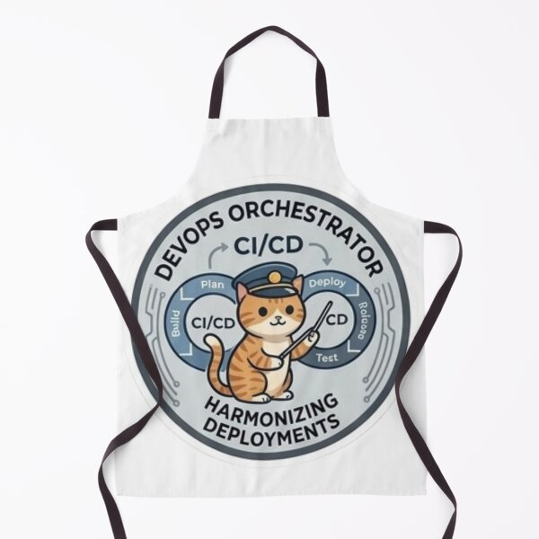 Artikelvorschau, Lustiges Programmierer-Geschenk: DevOps Orchestrator Katzen-Entwickler-Humor-Shirt entworfen und verkauft von Dev Mode.