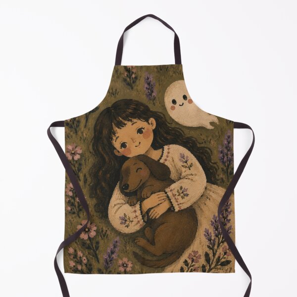 Item preview, Girl with dog and ghost designed and sold by *~*MagicCorner*~*.