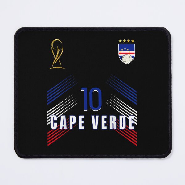 Item preview, Cape Verde Football Jersey Number 10 National Soccer Team World Cup Design designed and sold by WilliaMaler.