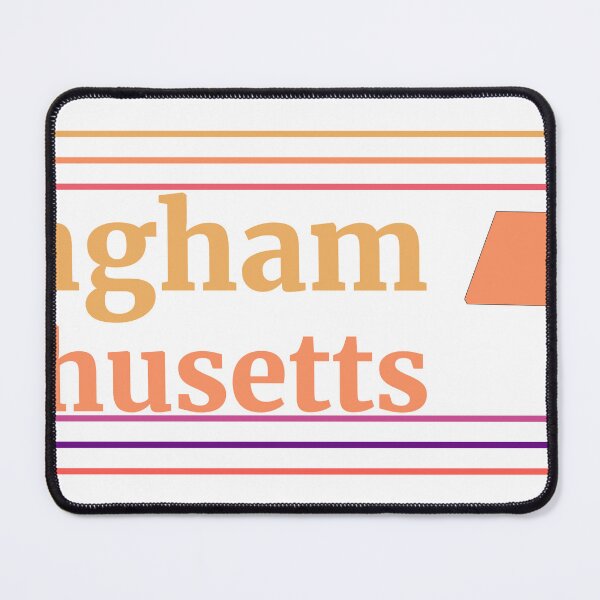 Item preview, Framingham Massachusetts City Marked On Map designed and sold by TheIconSmith.