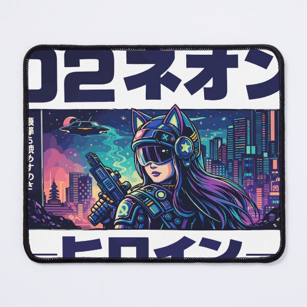 Item preview, Cyberpunk Heroine T-Shirt designed and sold by Matinez Pink.